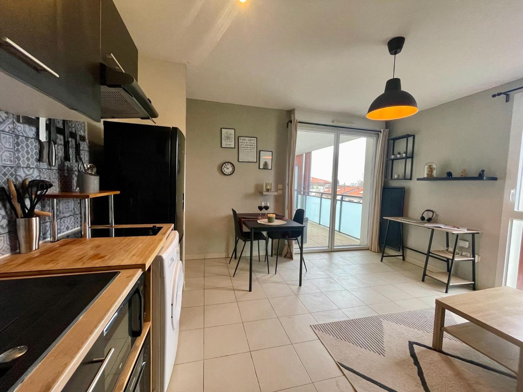 Le Colorado - Appartement Proche Airbus Коломье Экстерьер фото